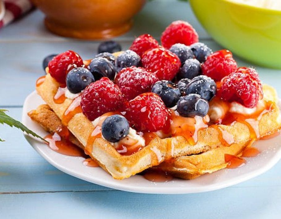 PBJ Waffle Delight