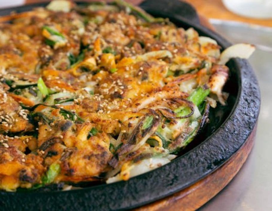 KOREAN VEGETABLE PANCAKE
