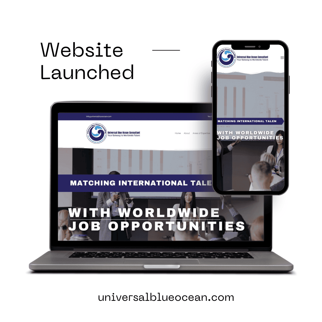 Minimalist Website Launch Computer Mockup Instagram Post