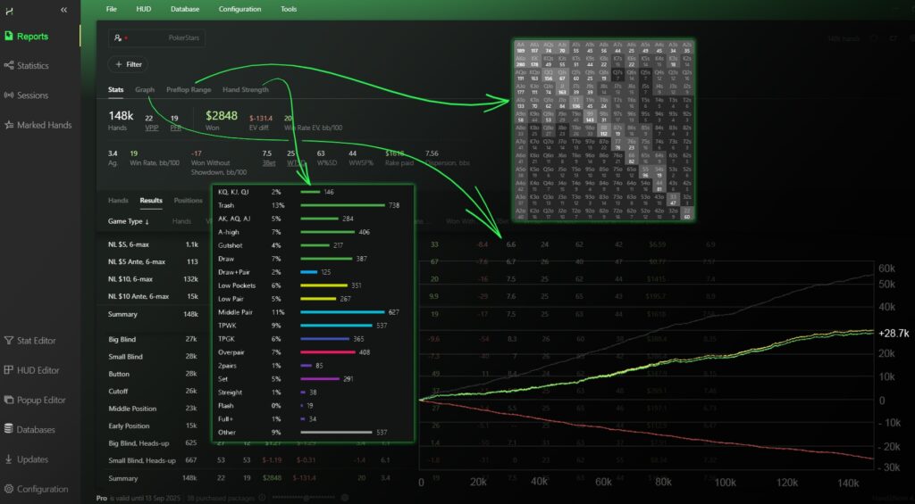 Hand2Note’s “Reports” Tool