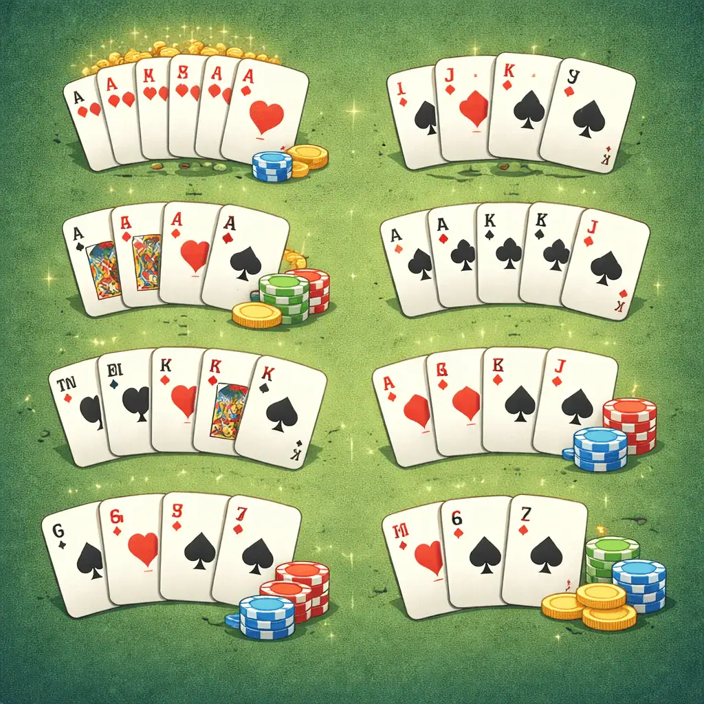 Poker Hand Rankings