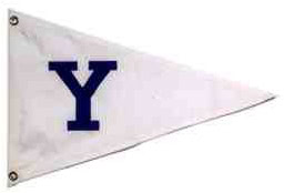 Yale Sailing Burgee