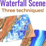 Acrylic Painting Lessons for Beginners Waterfall Scene