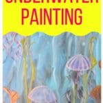 Easy Painting on Canvas Idea Underwater Painting