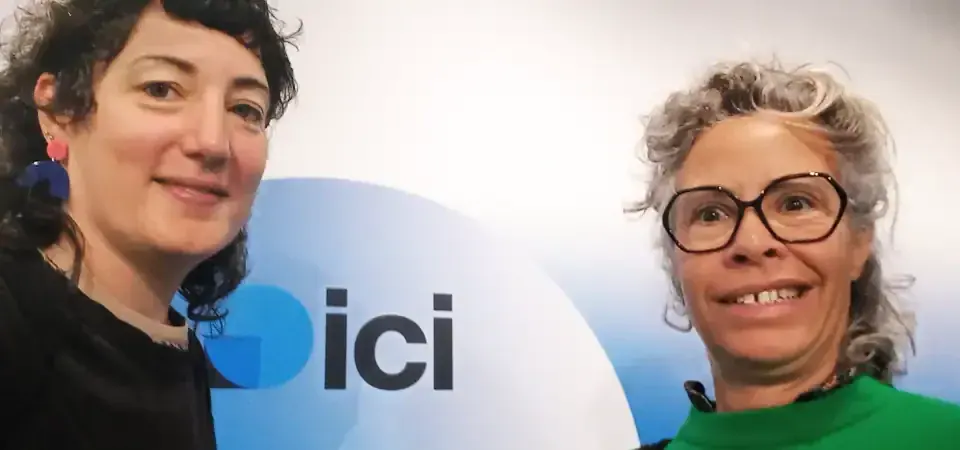 La troupe HopAdHoc à la radio Ici Breizh lors de la journée du patrimoine 2026