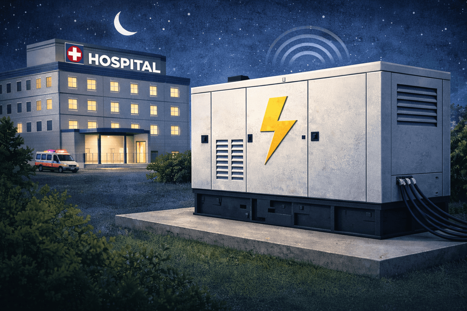 generators for hospitals
