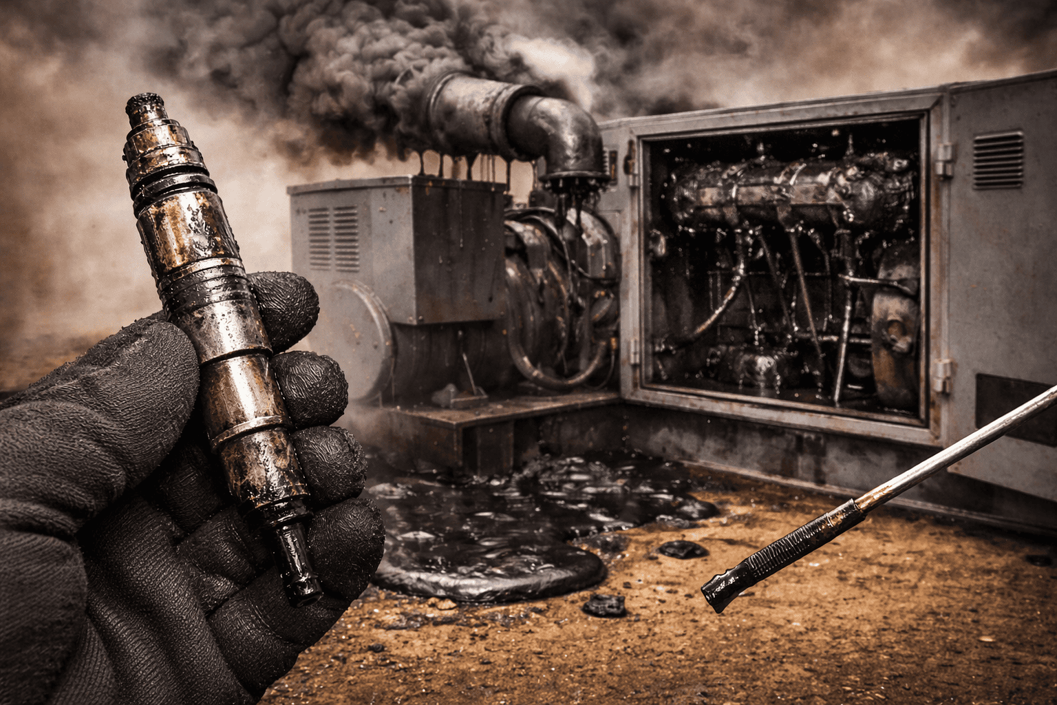 generator wet stacking