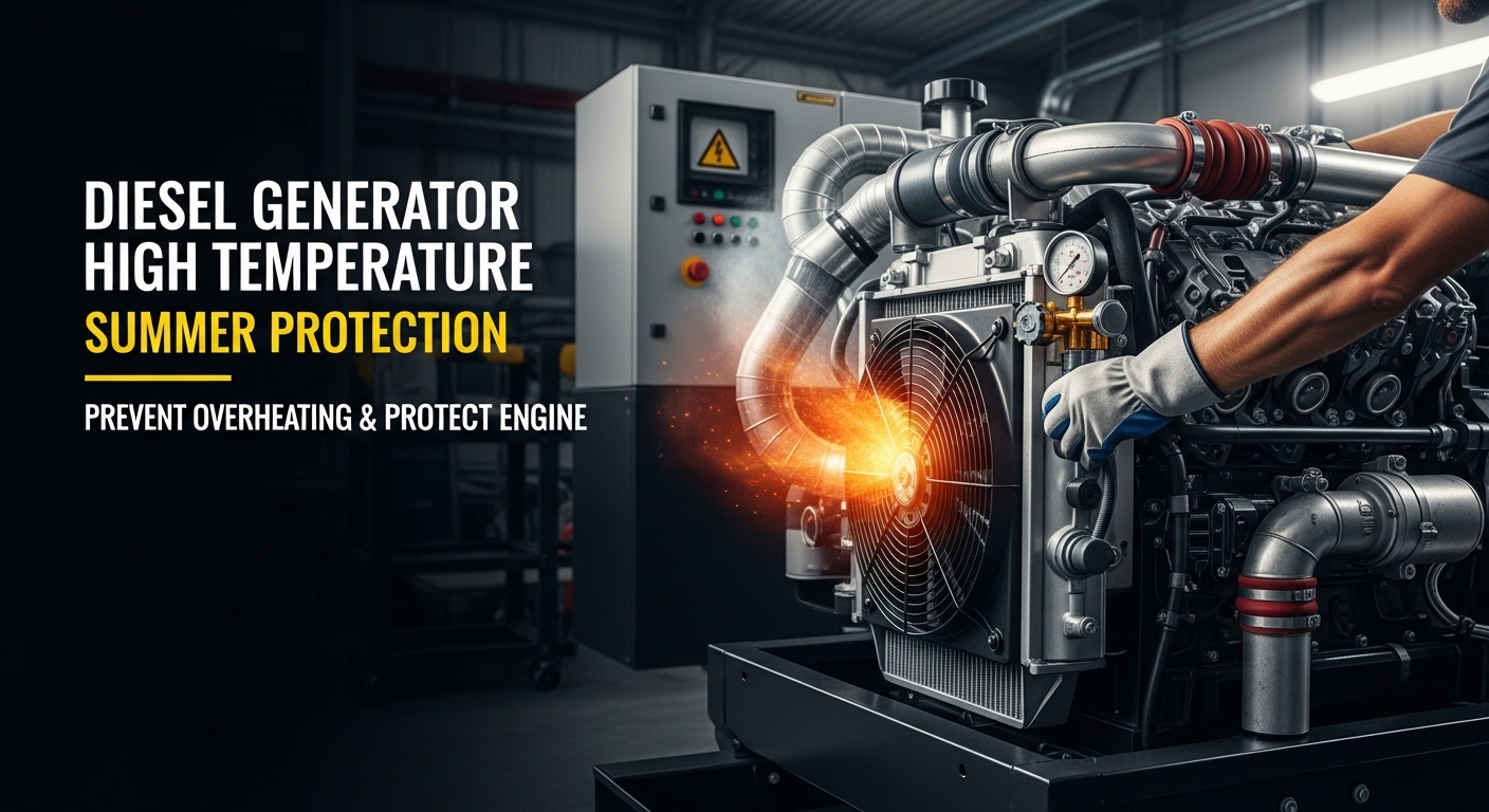diesel-generator-high-temperature-operation-summer