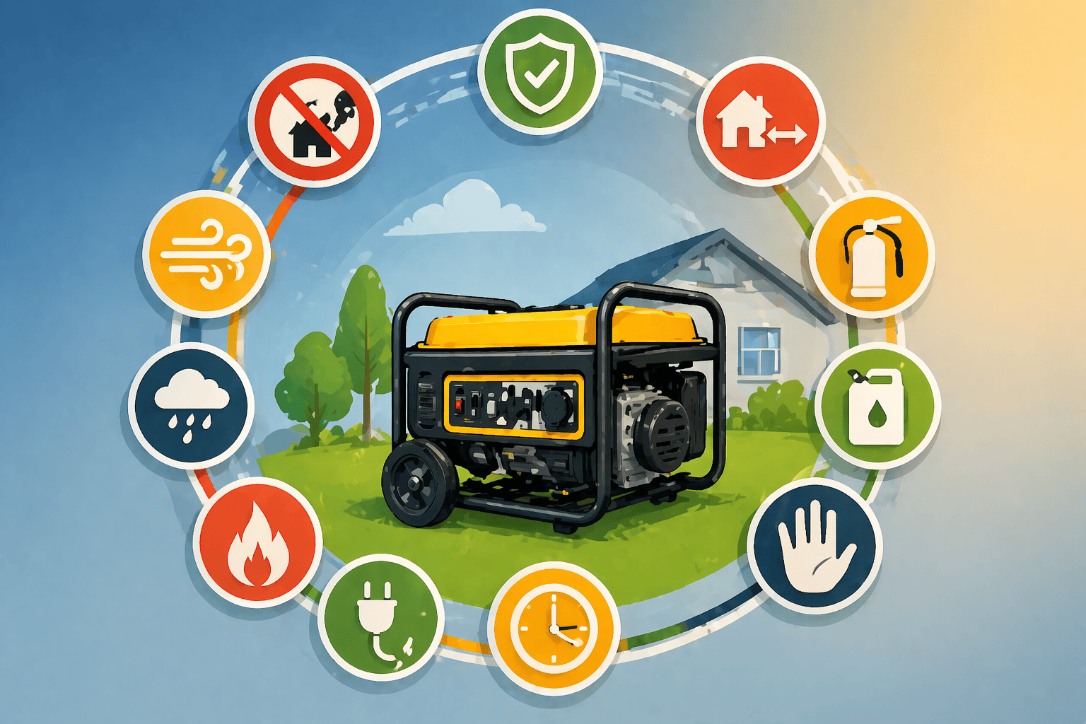 Portable Generator Safety Tips