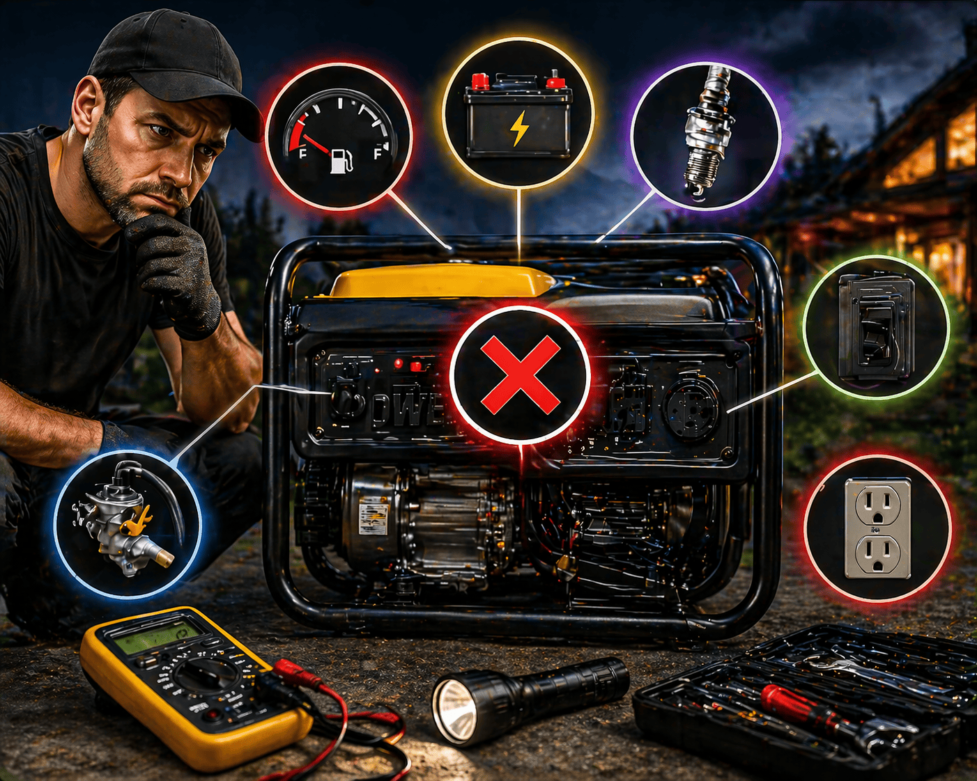 Generator Not Producing Power