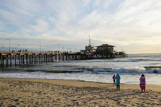 Santa Monica Beach Los Angeles