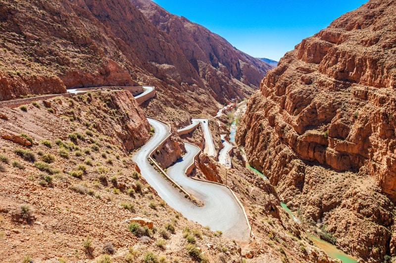  Dades-kanyon 