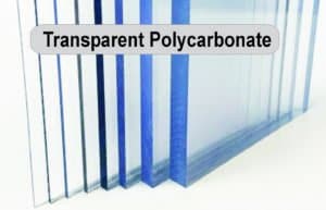 Transparent Polycarbonate Sheet and Plate