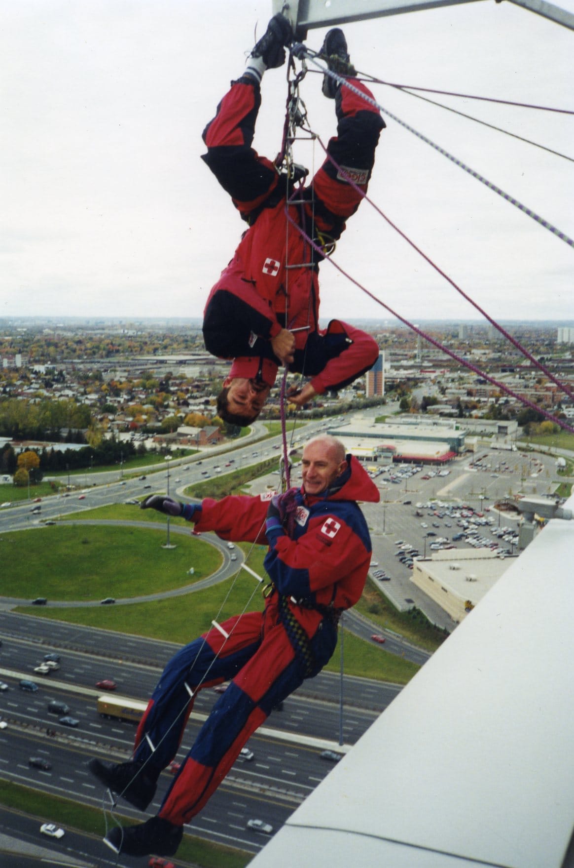 Човекът паяк тренира в Торонто