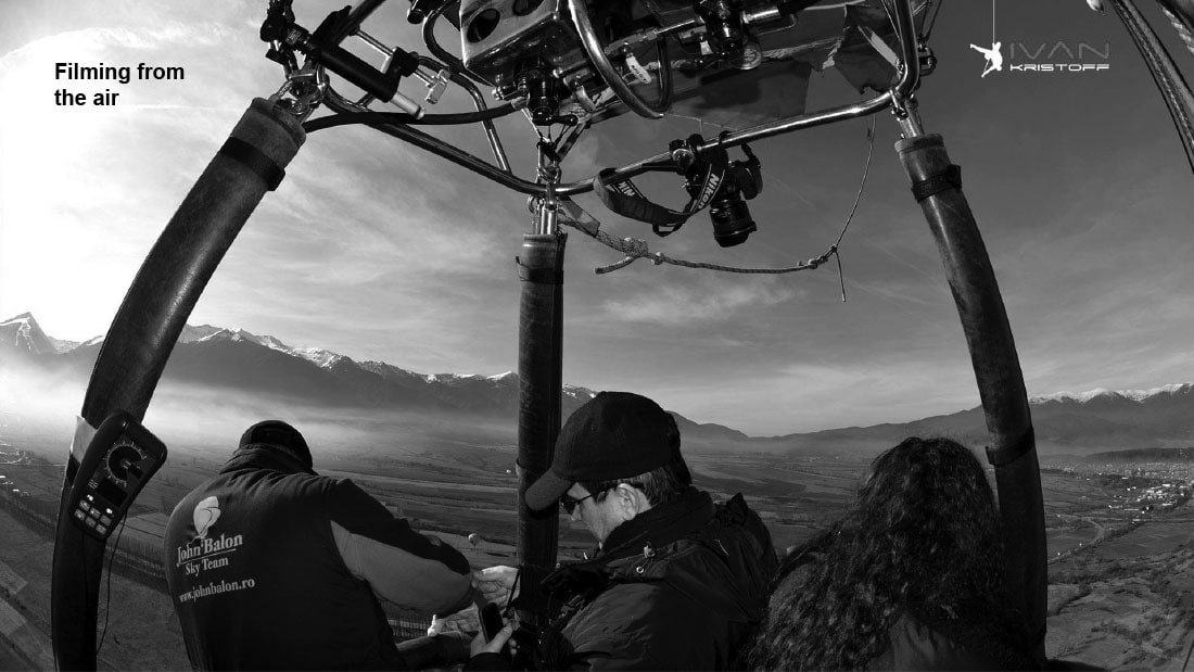 Filming from the air