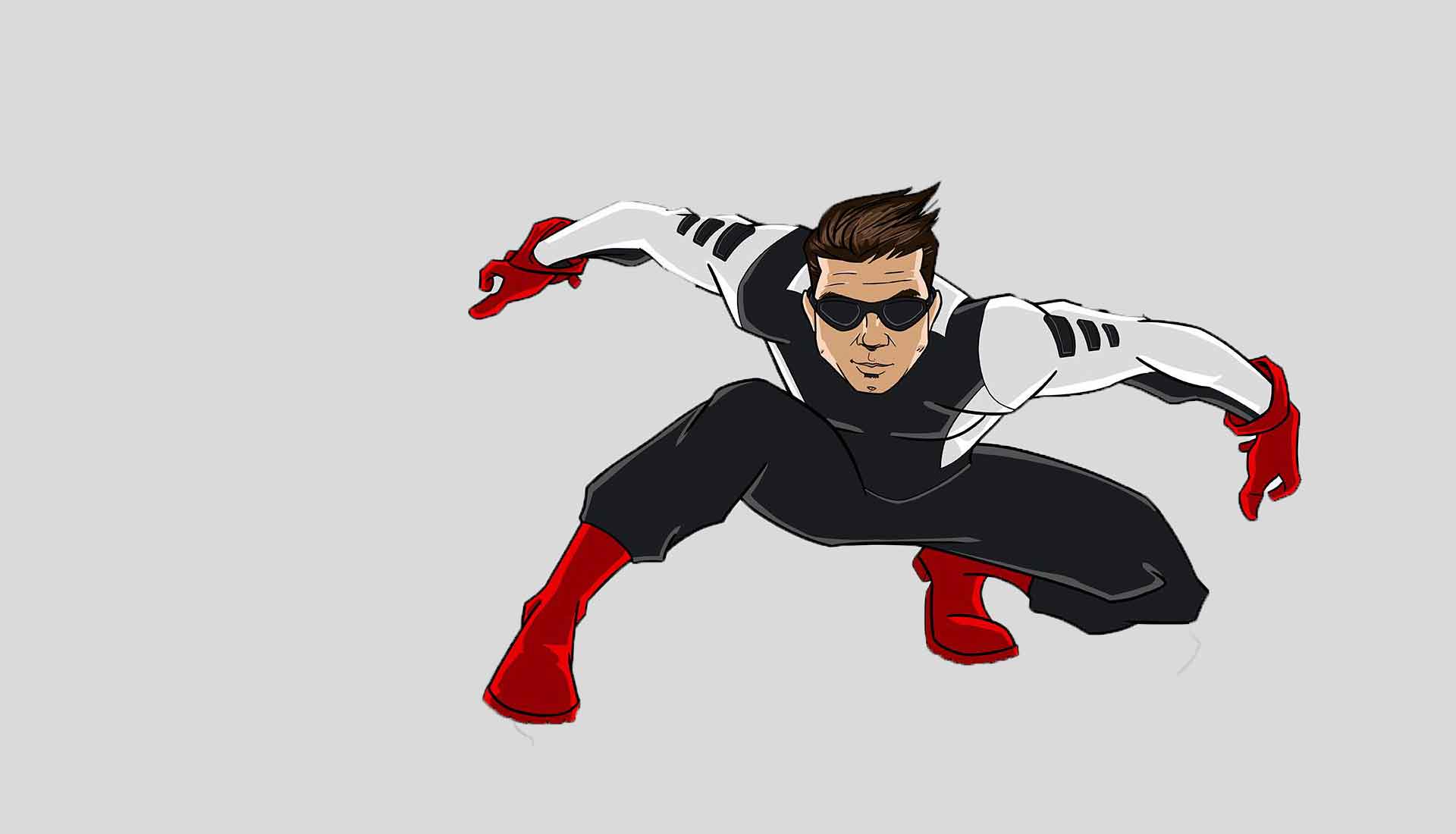 SPIDER MAN WINS WITH CRAZY COURAGE