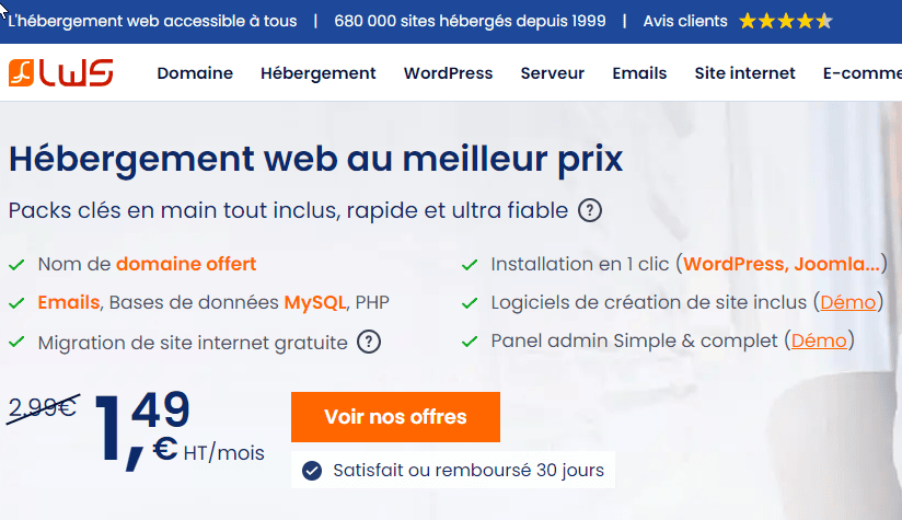 Enquête Avis LWS Hébergement