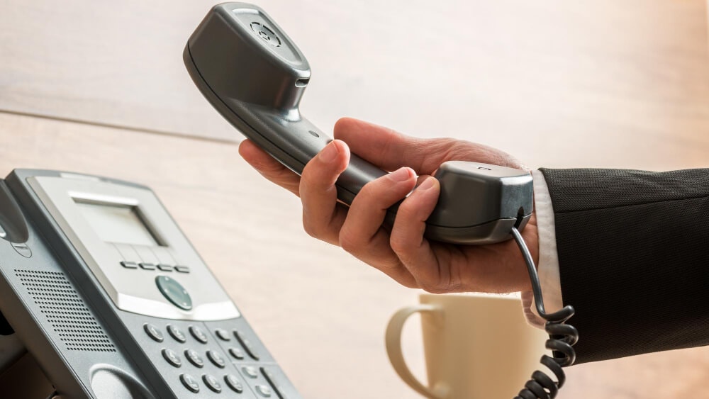 l’accueil téléphonique
