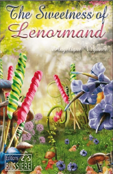Jetzt online kaufen! Lenormandkarten zum Kartenlegen – The Sweetness of Lenormand mit außergewöhnlich bunten Motiven rund um Süßigkeiten.