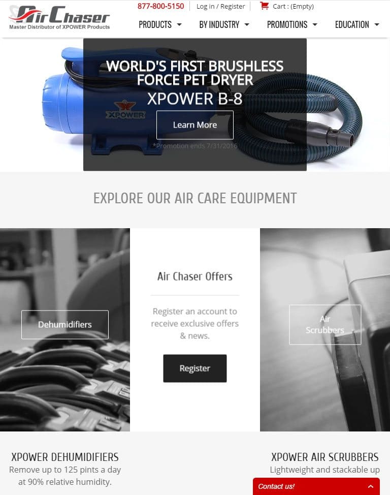 Air Chaser, Inc Tablet