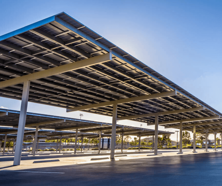 Solar Carports + Commercial Canopies 15 Mission Hills High School T Structure