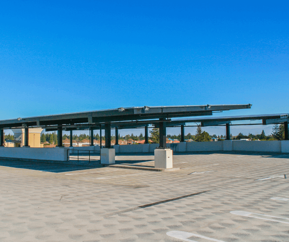 Solar Carports + Commercial Canopies 10 Mountain View Parking Garage