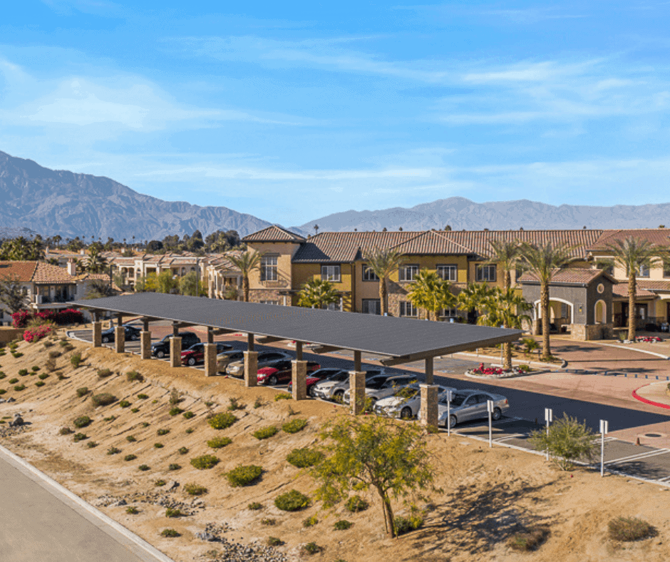 Solar Carports + Commercial Canopies 24 Bella Villagio Non Solar Carport