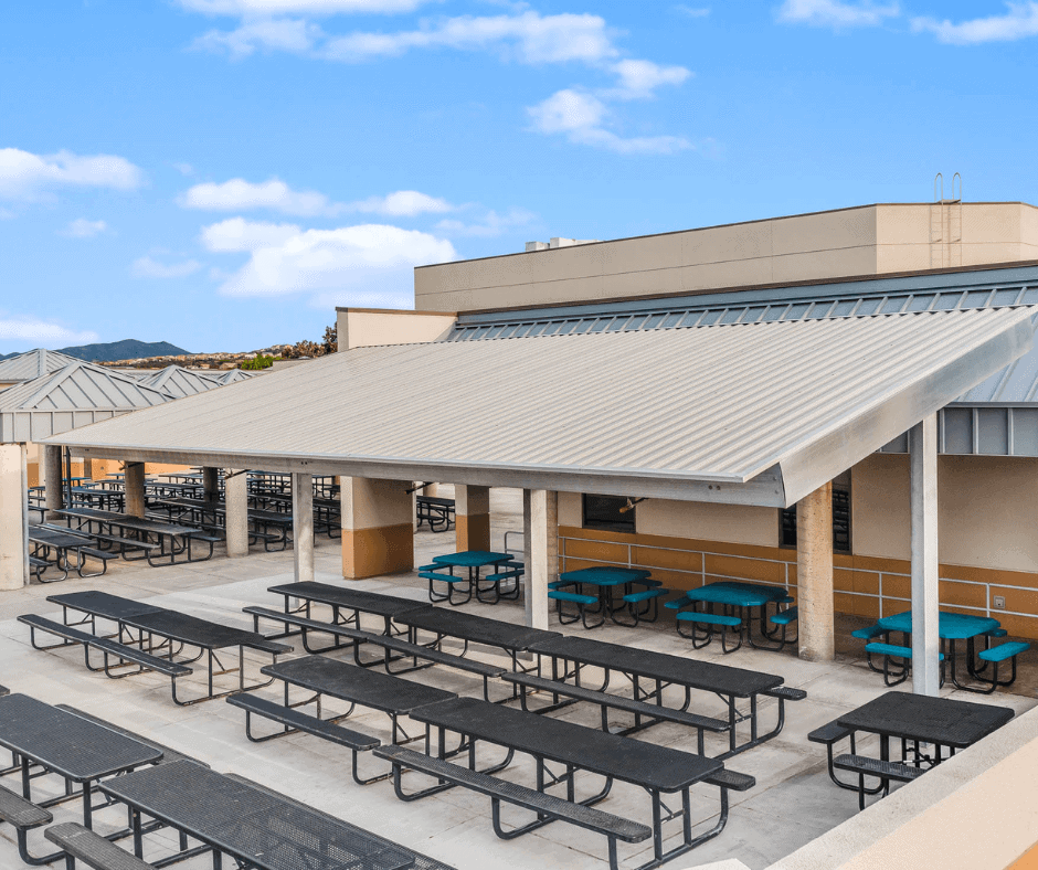 Solar Carports + Commercial Canopies 18 Vail Middle School Full Non Solar DSA