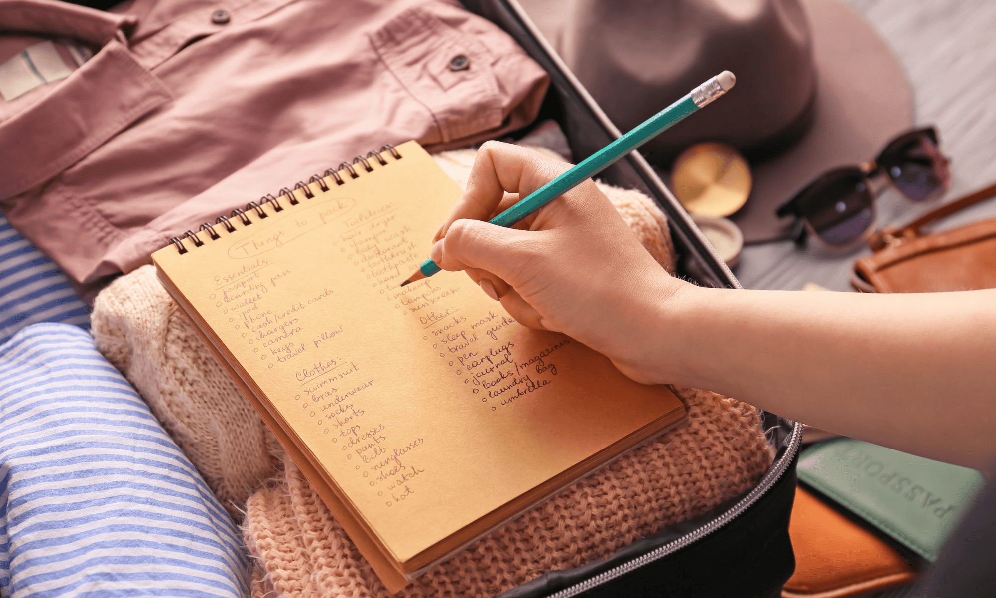 checking travel list