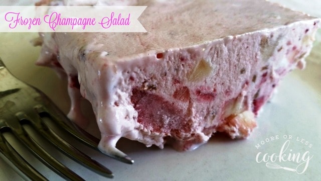 Frozen Champagne Salad #SundaySupper