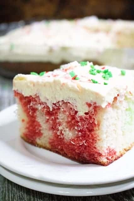Christmas Poke Cake