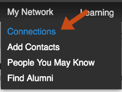 LinkedIn connections