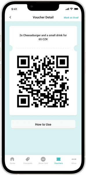 ISIC app voucher