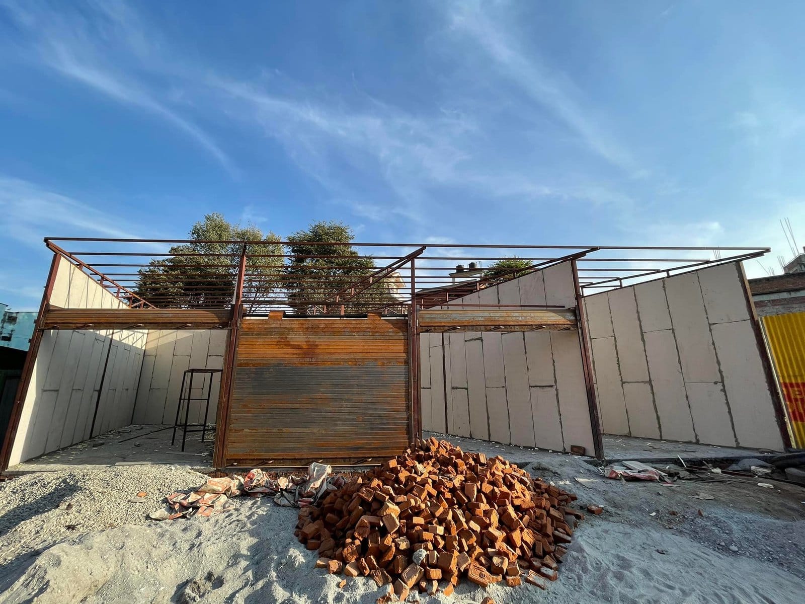 Commercial purpose prefab building