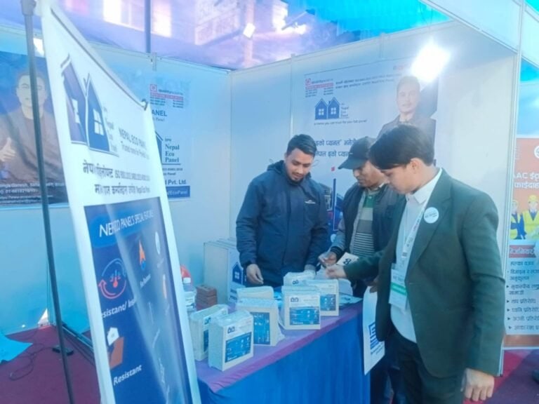 राष्ट्रिय घर निर्माण फेस्ट २०८१ मा नेपाल इको प्यालन सहभागी image