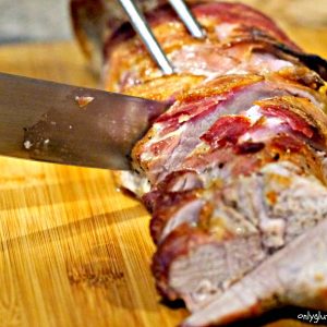 Pork Tenderloin with Bacon
