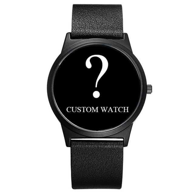 Custom watches free sample