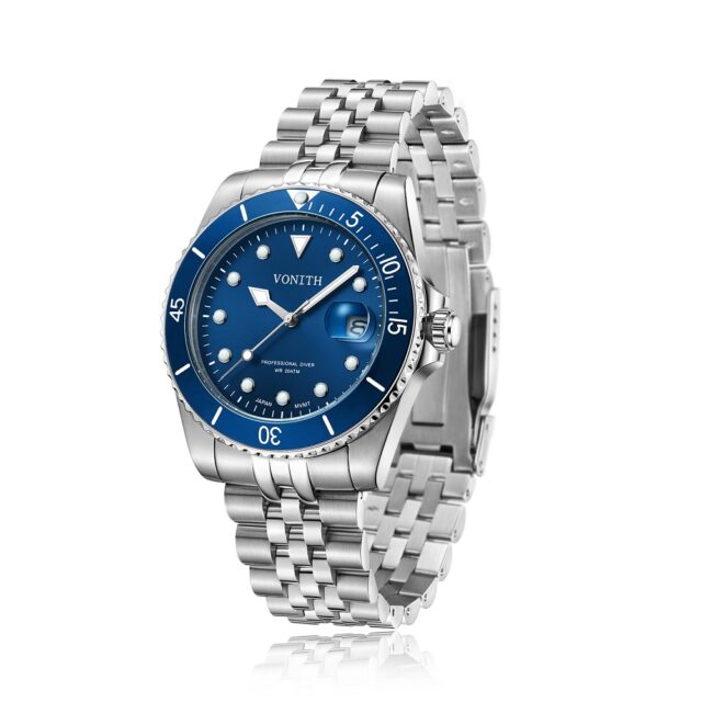 Muestra de reloj de buceo