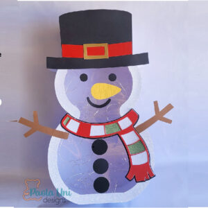 Muñeco de nieve 3D