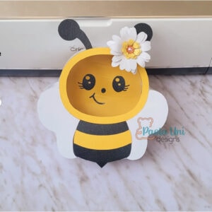 Caja en forma de abeja