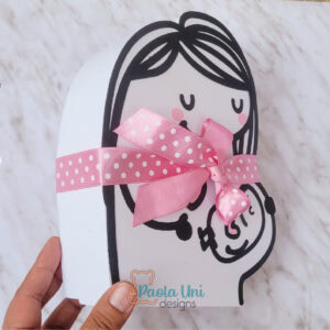 Caja personaje Flork embarazada