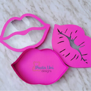 Caja en forma de labios