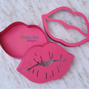 Caja en forma de labios