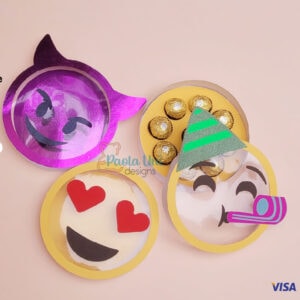 Caja en forma de Emojis