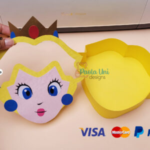 Caja Pricesa Peach  Mario Bros