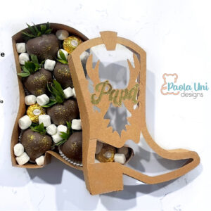 Caja Bota de vaquero