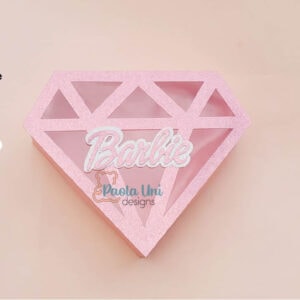 Digital, Caja En forma de diamante Barbie