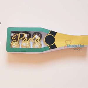 Caja Botella de Vino Navidad, año nuevo, boda, cumpleaños