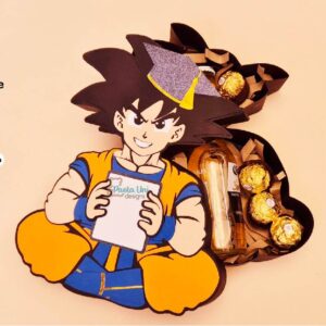 Digital caja en forma de personaje anime