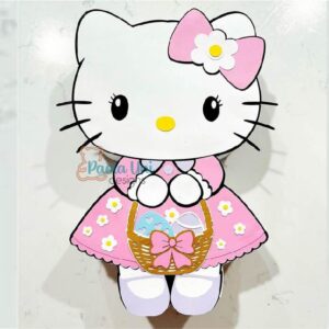 Digital Caja Kitty pascua con soporte para chocolates